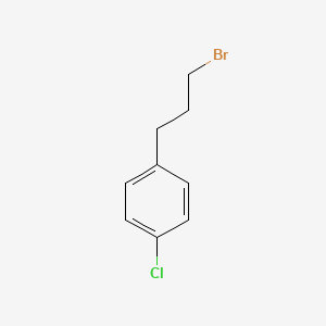 Chemical structure of 1-(3-Bromopropyl)-4-chlorobenzene