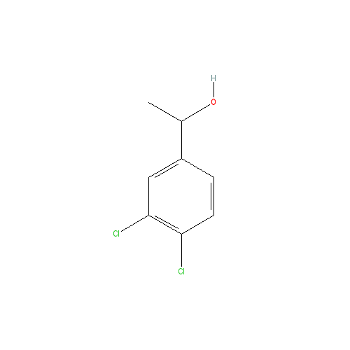 Chemical structure of 1-(3,4-Dichlorophenyl)ethanol
