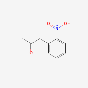 Chemical structure of 1-(2-Nitrophenyl)propan-2-one
