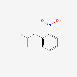 Chemical structure of 1-(2-methylpropyl)-2-nitrobenzene