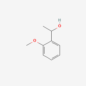 Chemical structure of 1-(2-Methoxyphenyl)ethanol