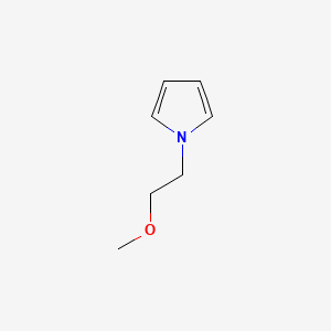 Chemical structure of 1-(2-Methoxyethyl)-1h-pyrrole