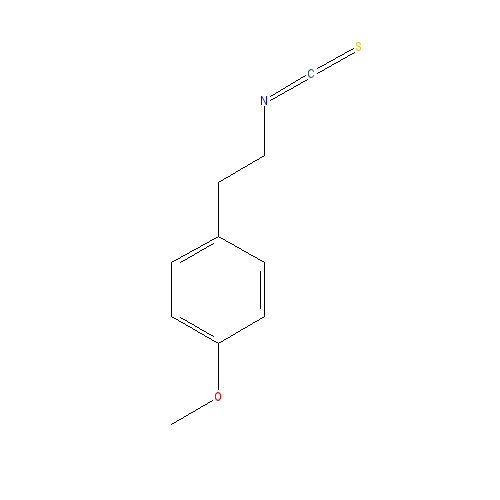 Chemical structure of 1-(2-Isothiocyanatoethyl)-4-methoxybenzene