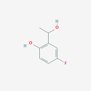 Chemical structure of 1-(2-Hydroxy-5-fluorophenyl)ethanol