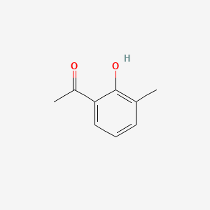 Chemical structure of 1-(2-Hydroxy-3-Methylphenyl)Ethanone