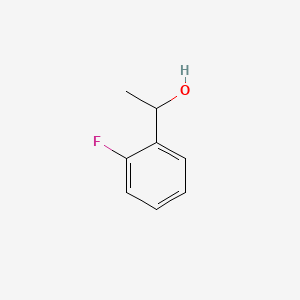Chemical structure of 1-(2-Fluorophenyl)ethanol