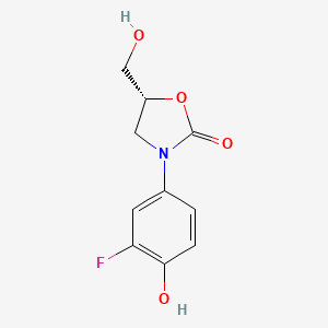 Chemical structure of 1-(2-Fluoro-3-methoxy-6-nitrophenyl)propan-2-one