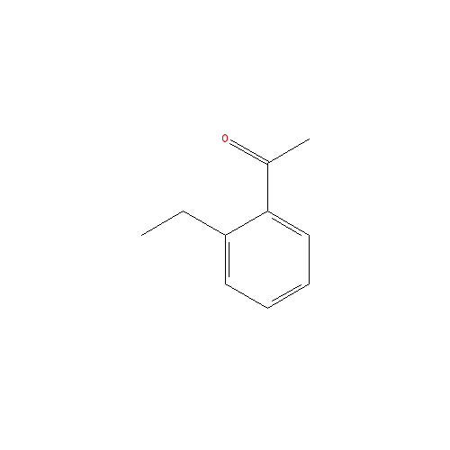 Chemical structure of 2'-Ethylacetophenone