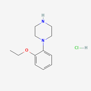 Chemical structure of 1-(2-Ethoxyphenyl)piperazine Hydrochloride