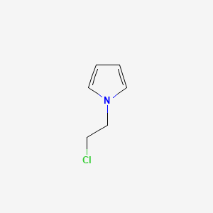Chemical structure of 1-(2-Chloroethyl)pyrrole