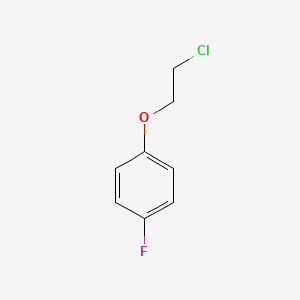 Chemical structure of 1-(2-Chloroethoxy)-4-fluorobenzene