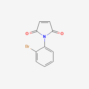 Chemical structure of 1-(2-BROMO-PHENYL)-PYRROLE-2,5-DIONE