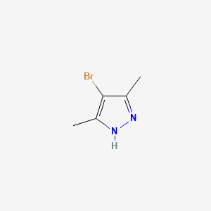 Chemical structure of 1-(2-Bromoethyl)pyrazole