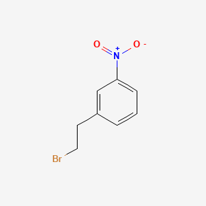 Chemical structure of 3-Nitrophenethyl bromide