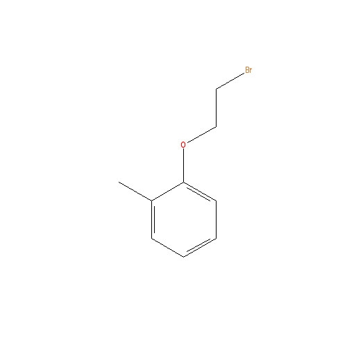 Chemical structure of 1-(2-Bromoethoxy)-2-methylbenzene