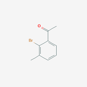 Chemical structure of 1-(2-Bromo-3-methylphenyl)ethanone
