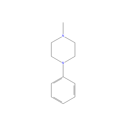 Chemical structure of 1-(2-Aminomethyl)phenyl-4-methylpiperazine
