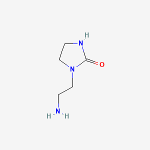 Chemical structure of N-(2-Aminoethyl)ethyleneurea