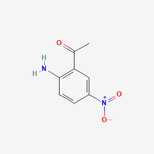 Chemical structure of 1-(2-Amino-5-nitrophenyl)ethanone