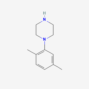 Chemical structure of 1-(2,5-Xylyl)piperazine