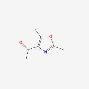 Chemical structure of 1-(2,5-Dimethyloxazol-4-yl)ethanone