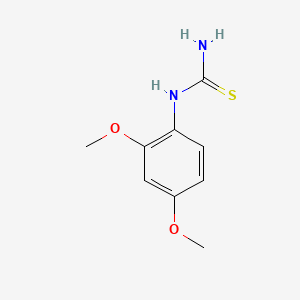 Chemical structure of 1-(2,4-Dimethoxyphenyl)thiourea