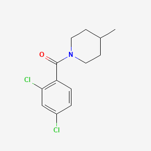 Chemical structure of 1-(2,4-Dichlorobenzoyl)-4-methylpiperidine