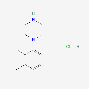 Chemical structure of 1-(2,3-Dimethylphenyl)piperazine hydrochloride