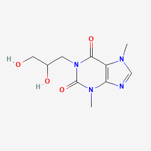 Chemical structure of Dihydroxypropyltheobromine