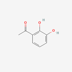 Chemical structure of 2',3'-Dihydroxyacetophenone