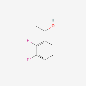 Chemical structure of 1-(2,3-Difluorophenyl)ethanol