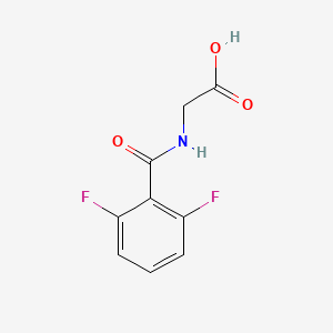 Chemical structure of 1-(2,3-DIFLUORO-6-NITROPHENYL)PROPAN-2-ONE