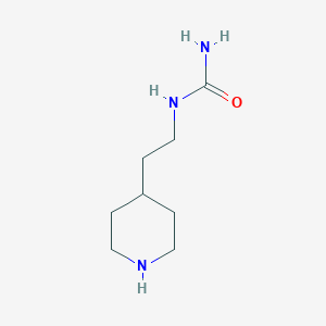 Chemical structure of 1-(2-(piperidin-4-yl)ethyl)urea