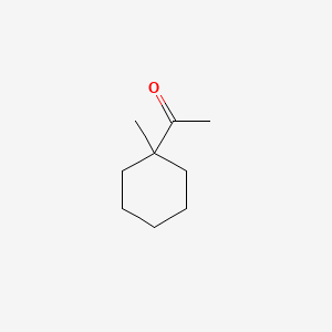 Chemical structure of 1-(1-Methylcyclohexyl)ethanone