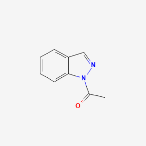 Chemical structure of 1-(1H-Indazol-1-yl)ethanone