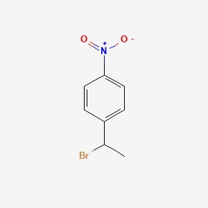 Chemical structure of 1-(1-Bromoethyl)-4-nitrobenzene