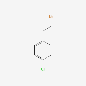 Chemical structure of 1-(1-bromoethyl)-2-chlorobenzene