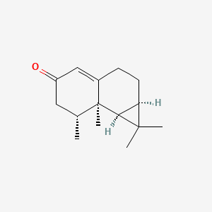 Chemical structure of 1(10)-Aristolen-2-one