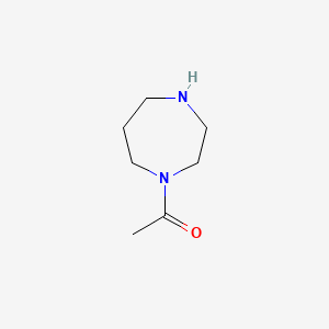 Chemical structure of N-Acetylhomopiperazine