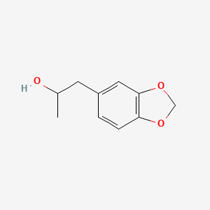 Chemical structure of 1-(1,3-benzodioxol-5-yl)propan-2-ol