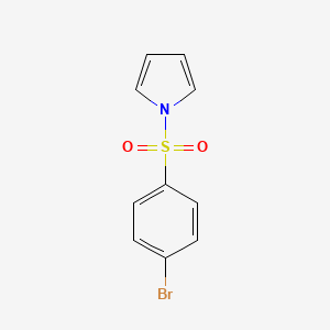 Chemical structure of 1-(4-Bromophenylsulfonyl)-1H-pyrrole
