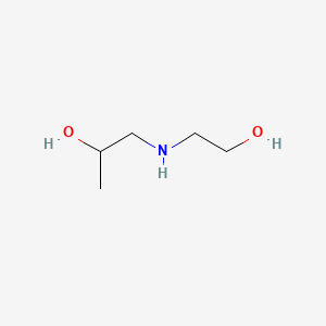 Chemical structure of 1-((2-Hydroxyethyl)amino)propan-2-ol