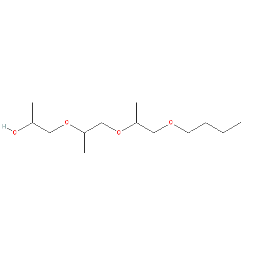 Chemical structure of 1-((1-((1-Butoxypropan-2-yl)oxy)propan-2-yl)oxy)propan-2-ol