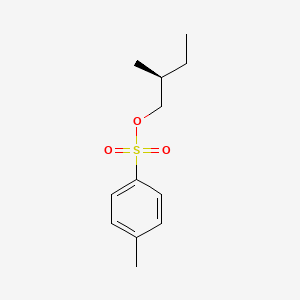 Chemical structure of (S)-(+)-2-Methylbutyl p-toluenesulfonate