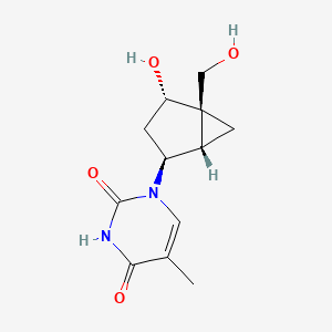 Chemical structure of {2-[(tert-Butoxycarbonyl)amino]pyridin-4-yl}acetic acid
