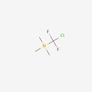 Chemical structure of (Chlorodifluoromethyl)trimethylsilane