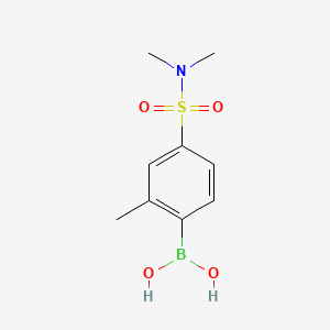 Chemical structure of (4-(N-Propylsulfamoyl)phenyl)boronic acid