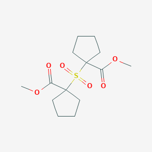 Chemical structure of [2-[2-(2-Methoxyethoxy)ethoxy]ethoxy]p-toluenesulfonate