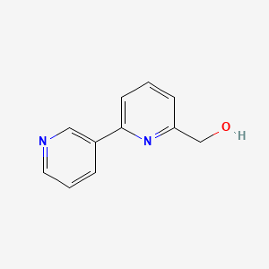 Chemical structure of [2,3'-Bipyridin]-6-ylmethanol