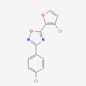 Chemical structure of [2,2'-bipyridine]-5,5'-dicarbonyl dichloride
